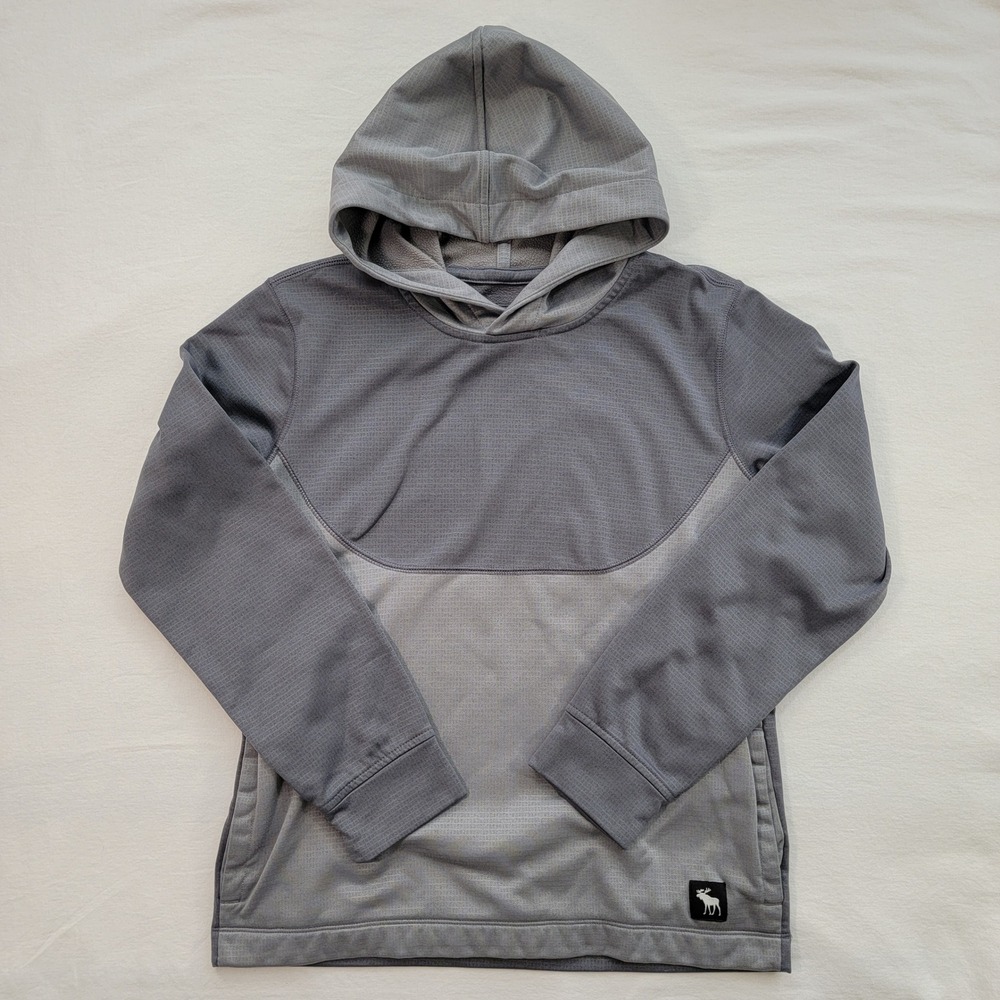 Lot 3 Abercrombie Kids Boys 13/14 Performance Hoodies and Waffle Henley Shirt - Picture 2 of 12